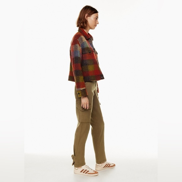 Aritzia Wilfred Free Modern Cargo Pant Size 16 Neutral Minimalist Casual - Picture 4 of 16